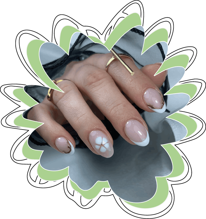 uñas nivelación rubber